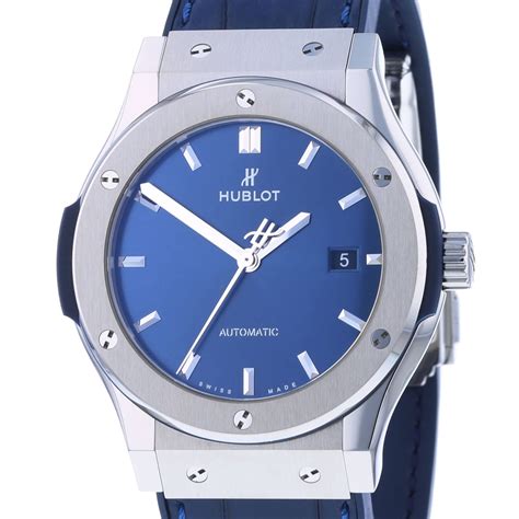 Hublot Classic Fusion Blue • 42MM • Titanium 